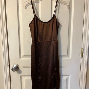 Women's midi spaghetti strap dress, forever, 21